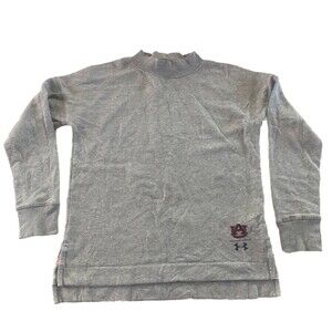 Under Armour Mock Neck Sweatshirt Auburn Small Petite
